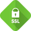Green SSL lock icon representing secure payment